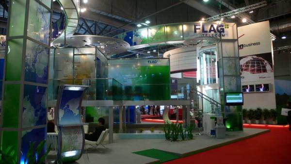 環球光纖鏈路攤位